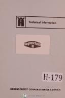 Hegenscheidt-Hegenscheidt Technical Information Type 7489 Centerless Roller Finisher Manual-Type 7489-01
